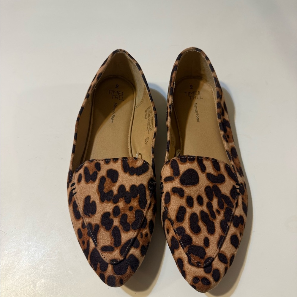Women's Leopard Print Loafers
